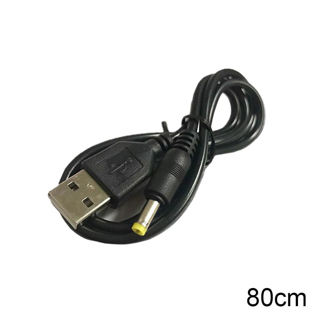 1Pcs 80Cm 5V USB to DC Power Charging Cable Charge Cord 4.0X1.7Mm Plug 5V 1A Power Charging Cable for PSP 1000/2000/3000