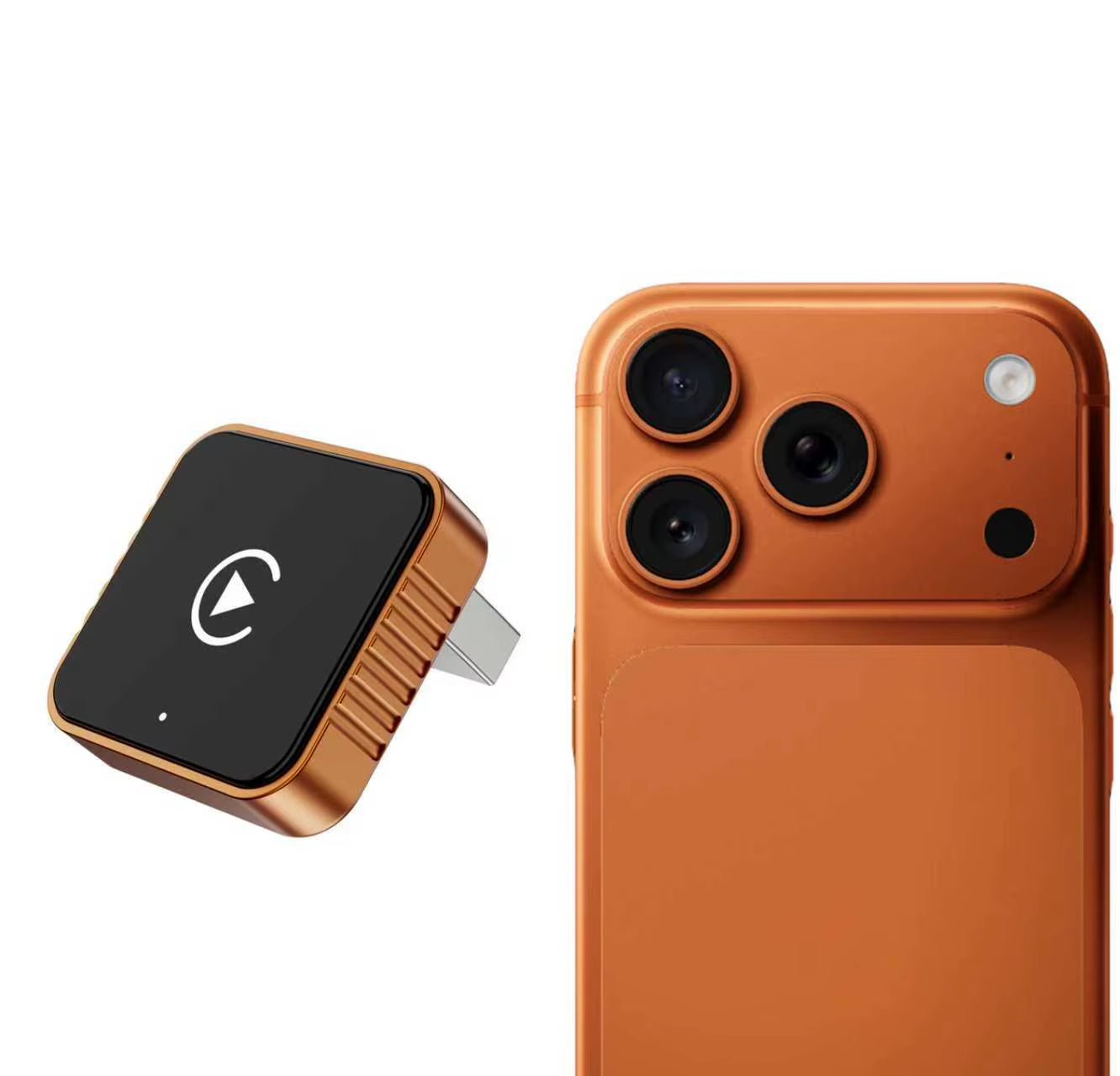 2 in 1 Wired to Wireless Carplay Android Auto Adapter for OEM Car Stereo with USB Dongle Mini Box Plug and Play Bluetooth