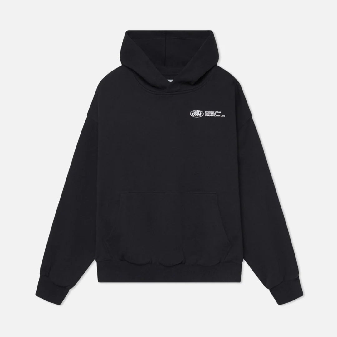 Herren Oversized Hoodie Streetwear Mit Kapuze Und „Withlove“-Print – Urban Casual Style