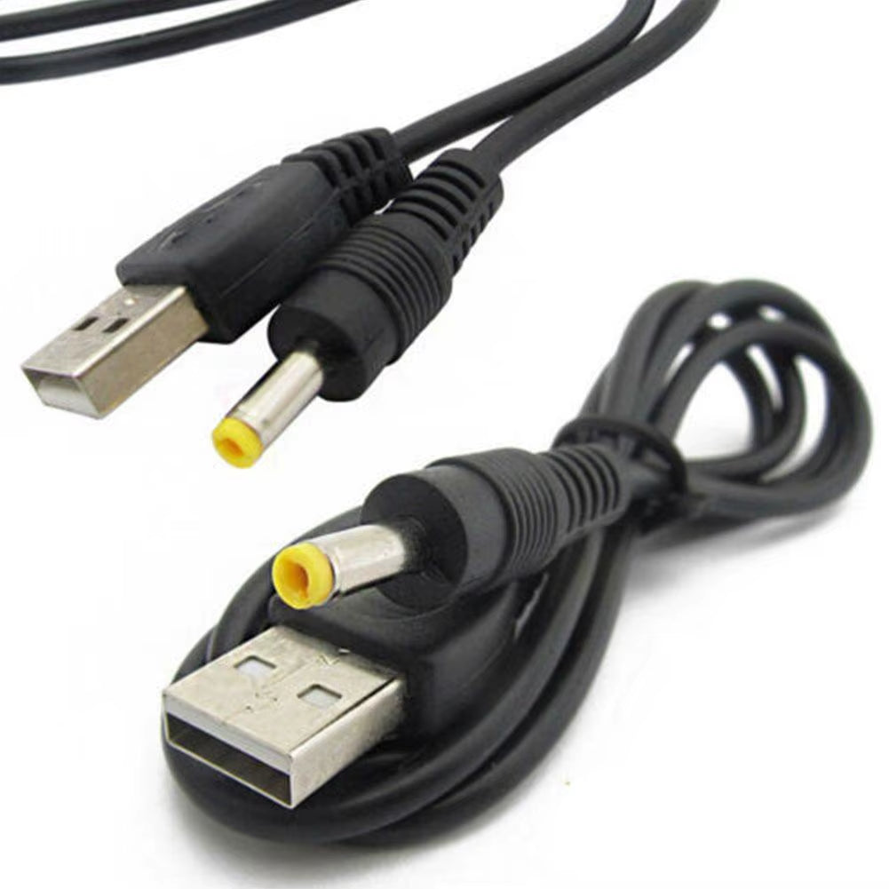 1Pcs 80Cm 5V USB to DC Power Charging Cable Charge Cord 4.0X1.7Mm Plug 5V 1A Power Charging Cable for PSP 1000/2000/3000