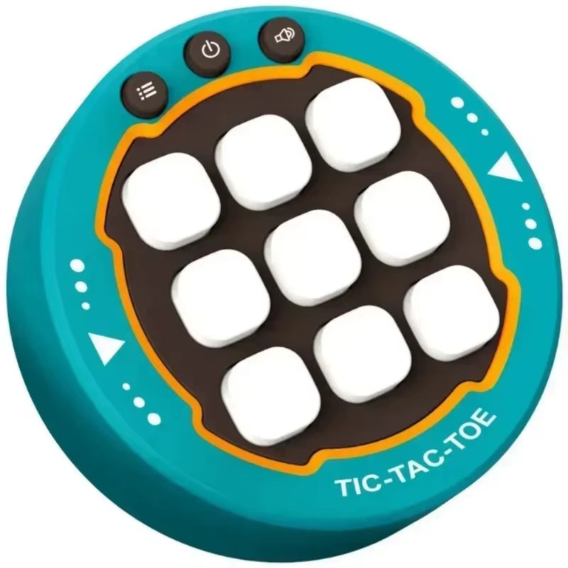 Tic-Tac-Toe Board Multifunctional Electronic Game Montessori Educational Table Game Chess Portable Chess Set Adult and Children