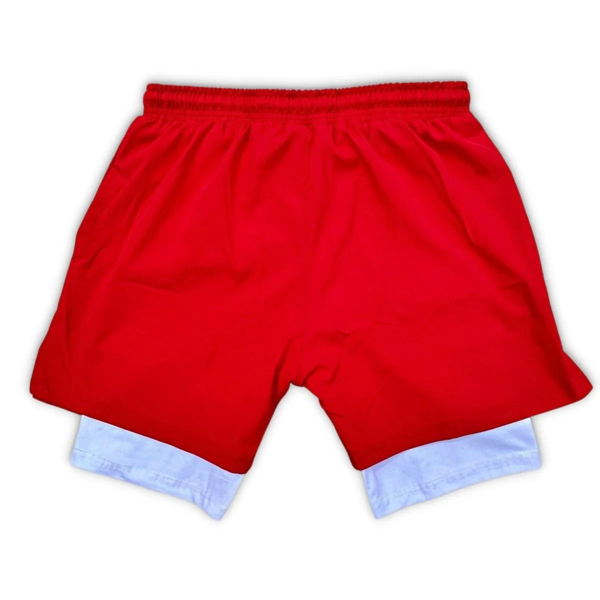 2 in 1 Gym Shorts Double-Layer Athletic Nylon Shorts