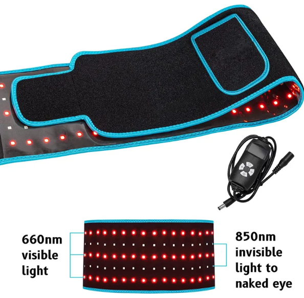 حزام علاج بالأشعة تحت الحمراء LED