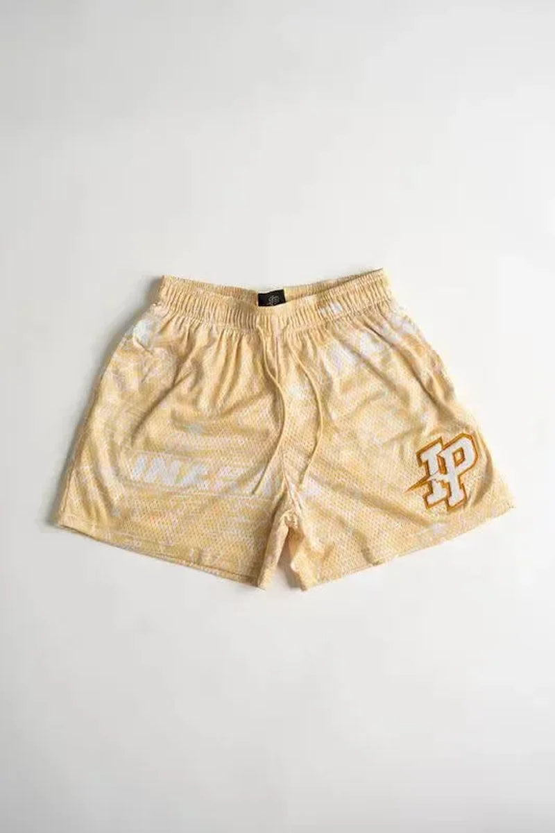 Mens Clothing IP Trend Casual Shorts Summer Fitness Sports Mesh Breathable Quick Dry Short Pants Man Beach Basketball Sweatpants