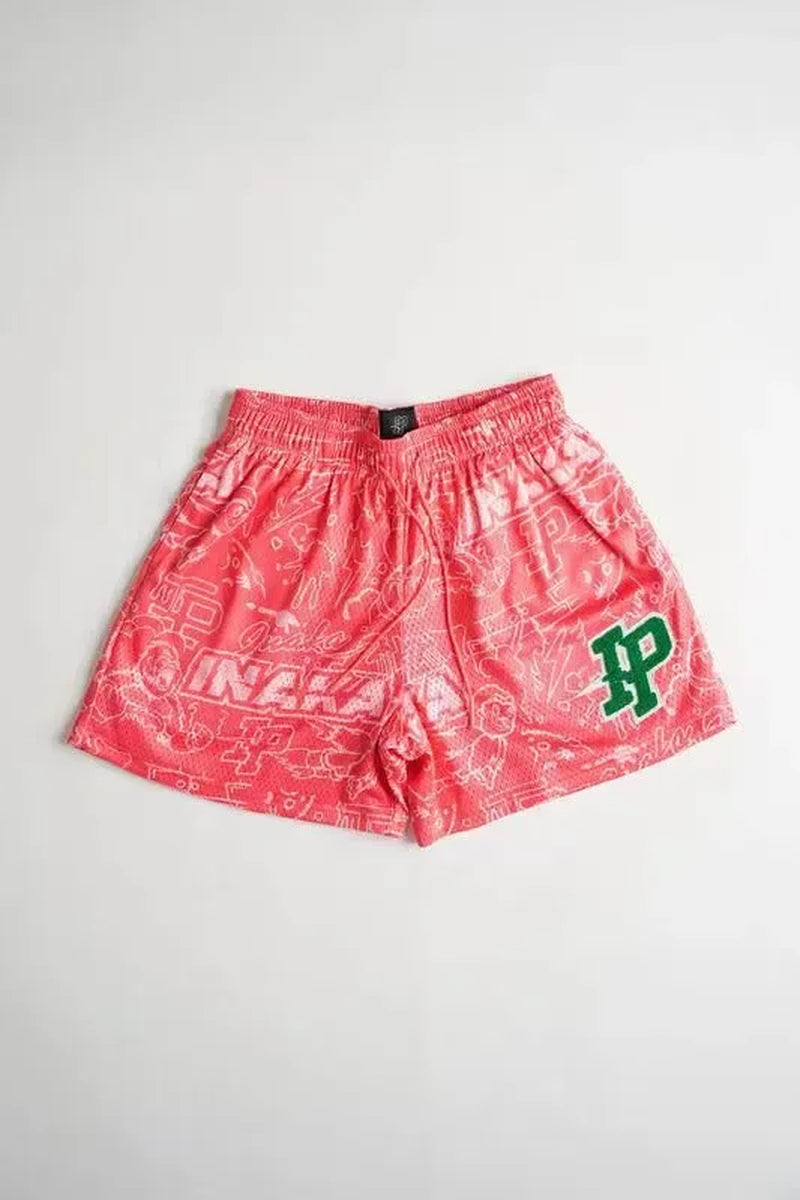 Mens Clothing IP Trend Casual Shorts Summer Fitness Sports Mesh Breathable Quick Dry Short Pants Man Beach Basketball Sweatpants
