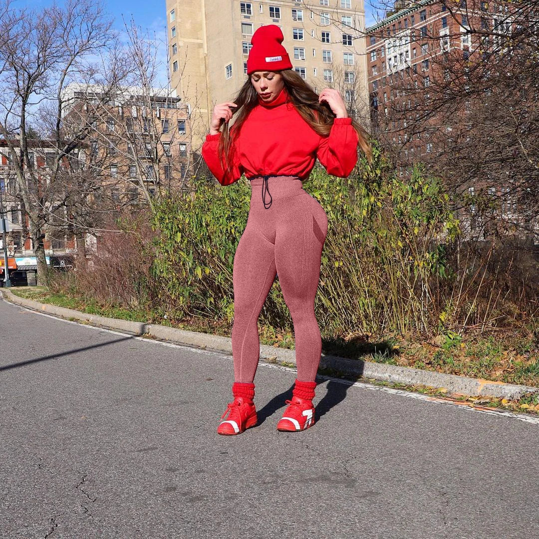 Autumn and Winter XS - XL Yoga Pants Women'S Sports and Fitness Clothes Seamless Tight Sports Leggings