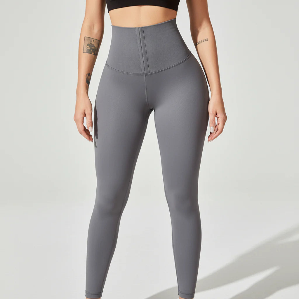 Sportowe Legginsy Z Wysokim Stanem - Maya