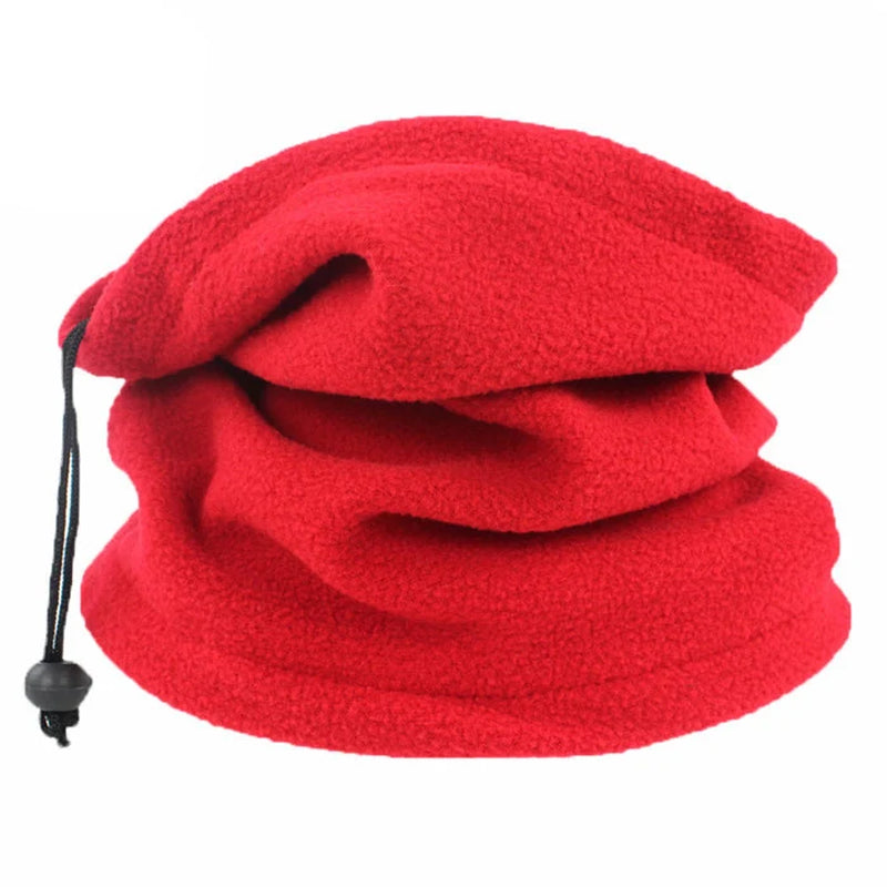 Polar Fleece Neck Tube Scarf Winter Ear Warmer Fishing Skating Running Sport Scarf Adjustable Neck Collar Neckerchief Cycling He
