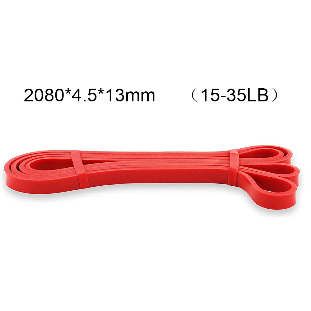 Resistance Bands Gym Home Exercise Elastic Rubber Band for Men Women Yoga Pilates Strength Weight Training Fitness Equipment