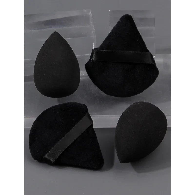 12PCS Beginner'S Makeup Brush Sponge Egg/Powder Puff Set Combination Portable and Soft, Suitable for Base Makeup/Blush/Eyeshadow