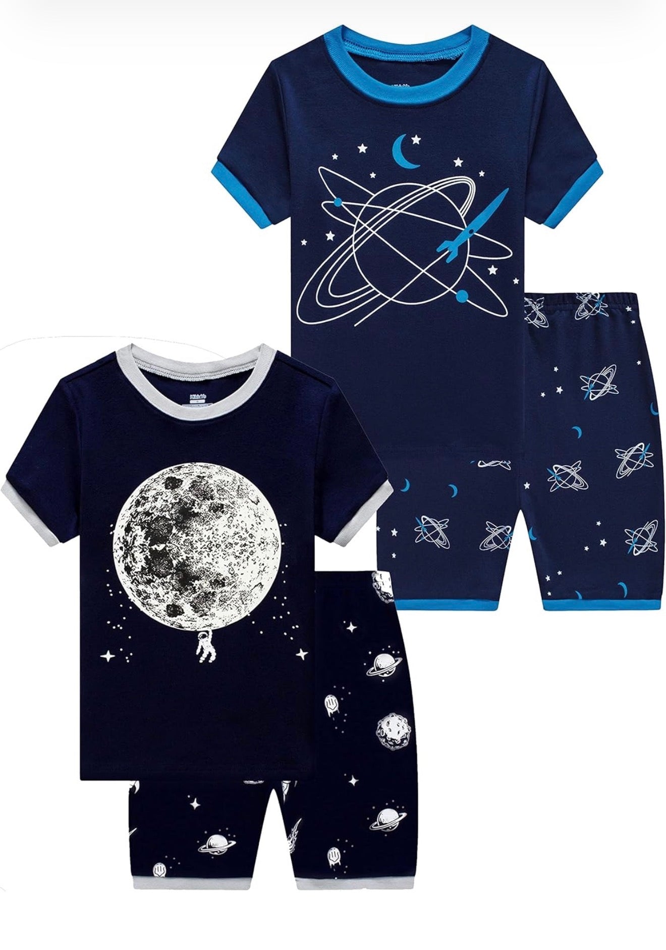 طقم بيجاما أطفال صيفي من RYXA – راحة وأناقة يومية