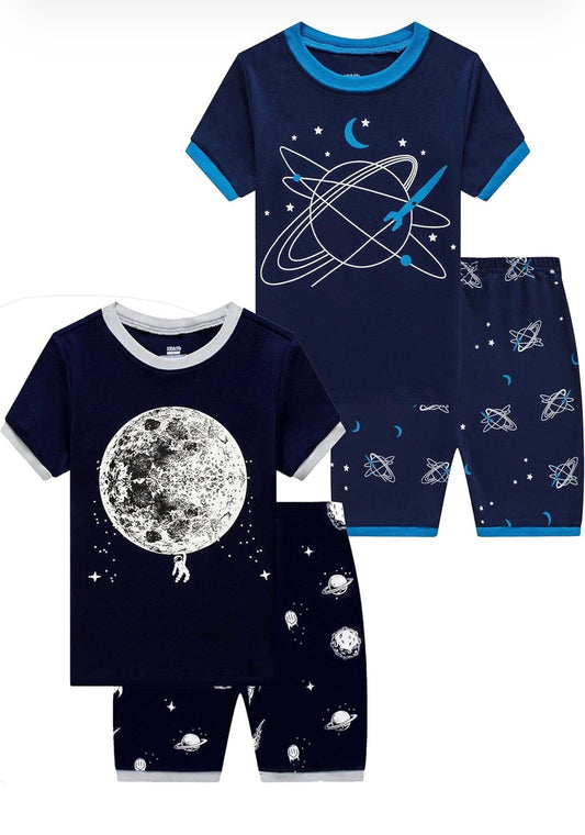 طقم بيجاما أطفال صيفي من RYXA – راحة وأناقة يومية