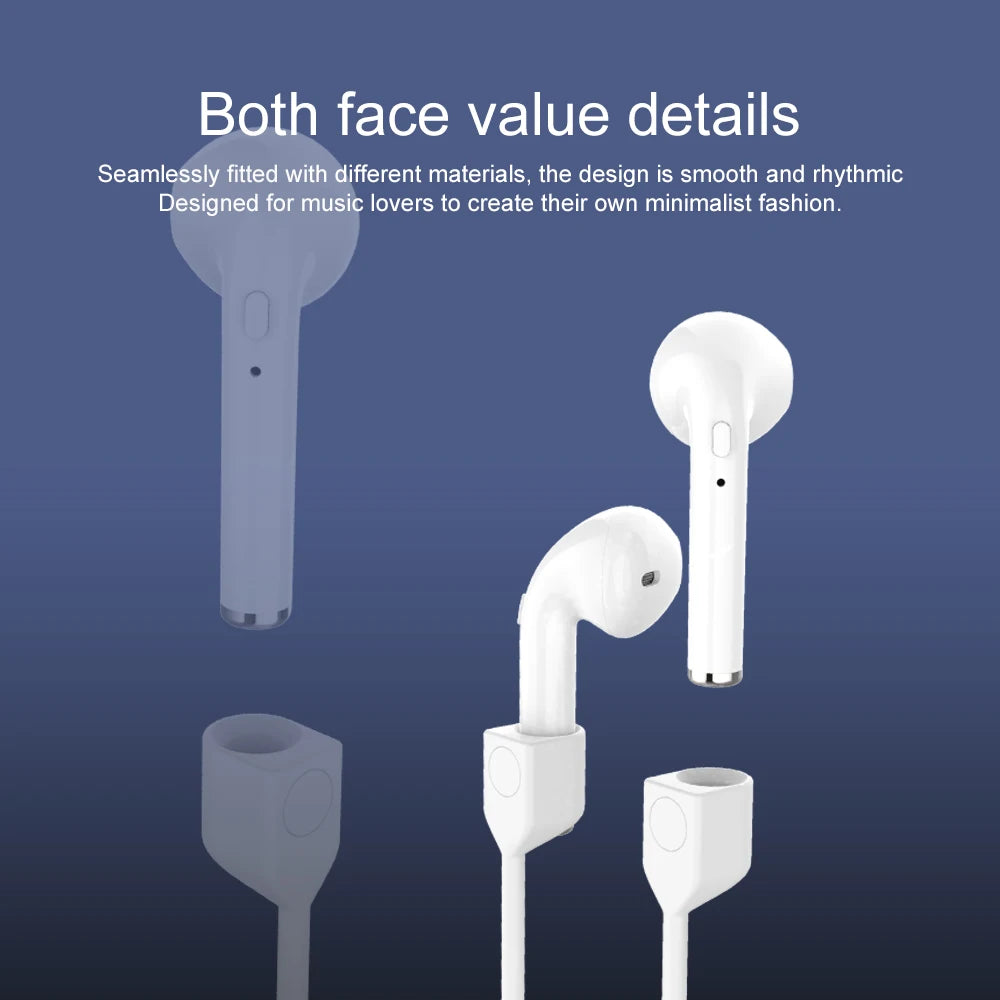 Anti-Lost Silicone Headphones Strap for Apple Airpods 1St 2Nd 3Rd Gen Neck Band Bluetooth Earphone Cord for Air Pods Pro1 / Pro2