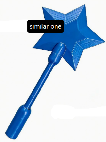 3D-printed contactless payment magic wand