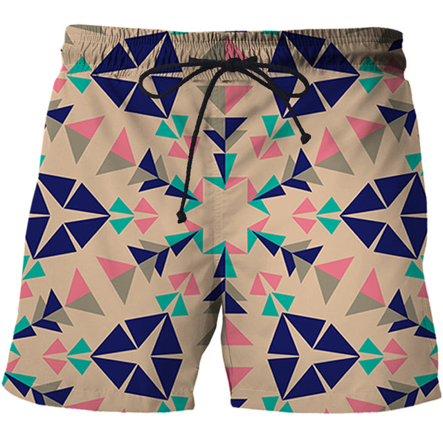 شورت شاطئي رجالي - تشكيلة أنماط جديدة