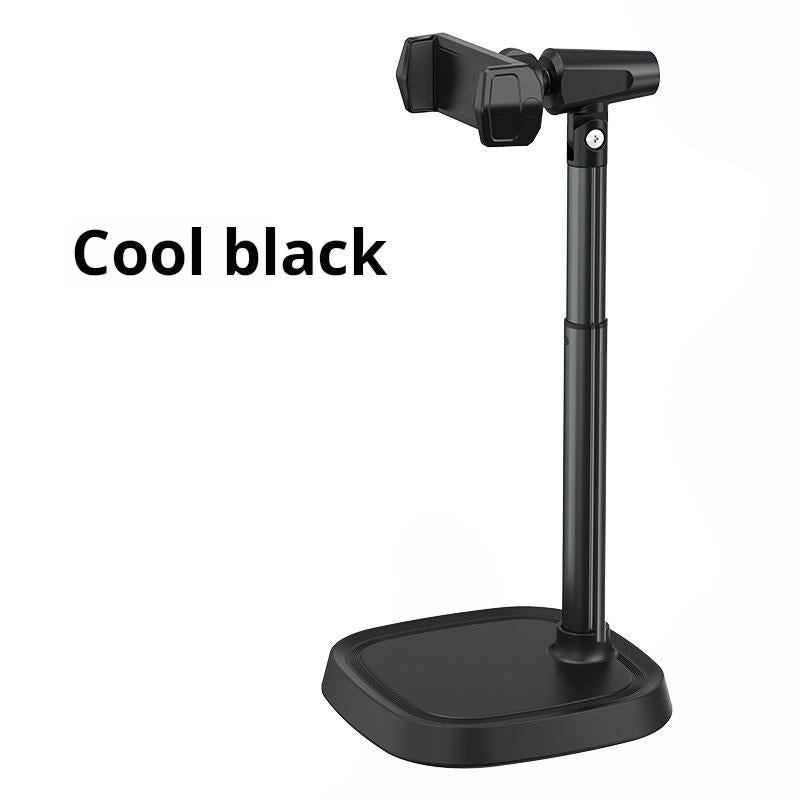 UGIFT Cell Phone Stand for Iphone Desk Rotating Telescopic Lift and Overhead Selfie Compatible Iphone Magnetic Adjustable Stand for Desk Use Fits 4-6.9 Inches