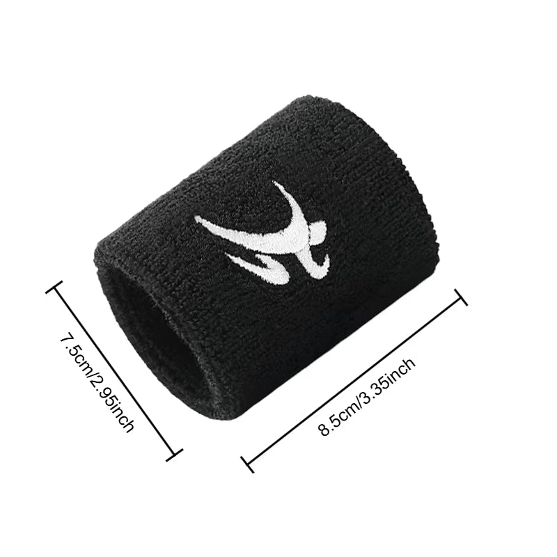 Fashion Sports Wristbands for Men and Women Running Basketball Fitness Tennis Badminton Towels Breathable Sweat Absorbing