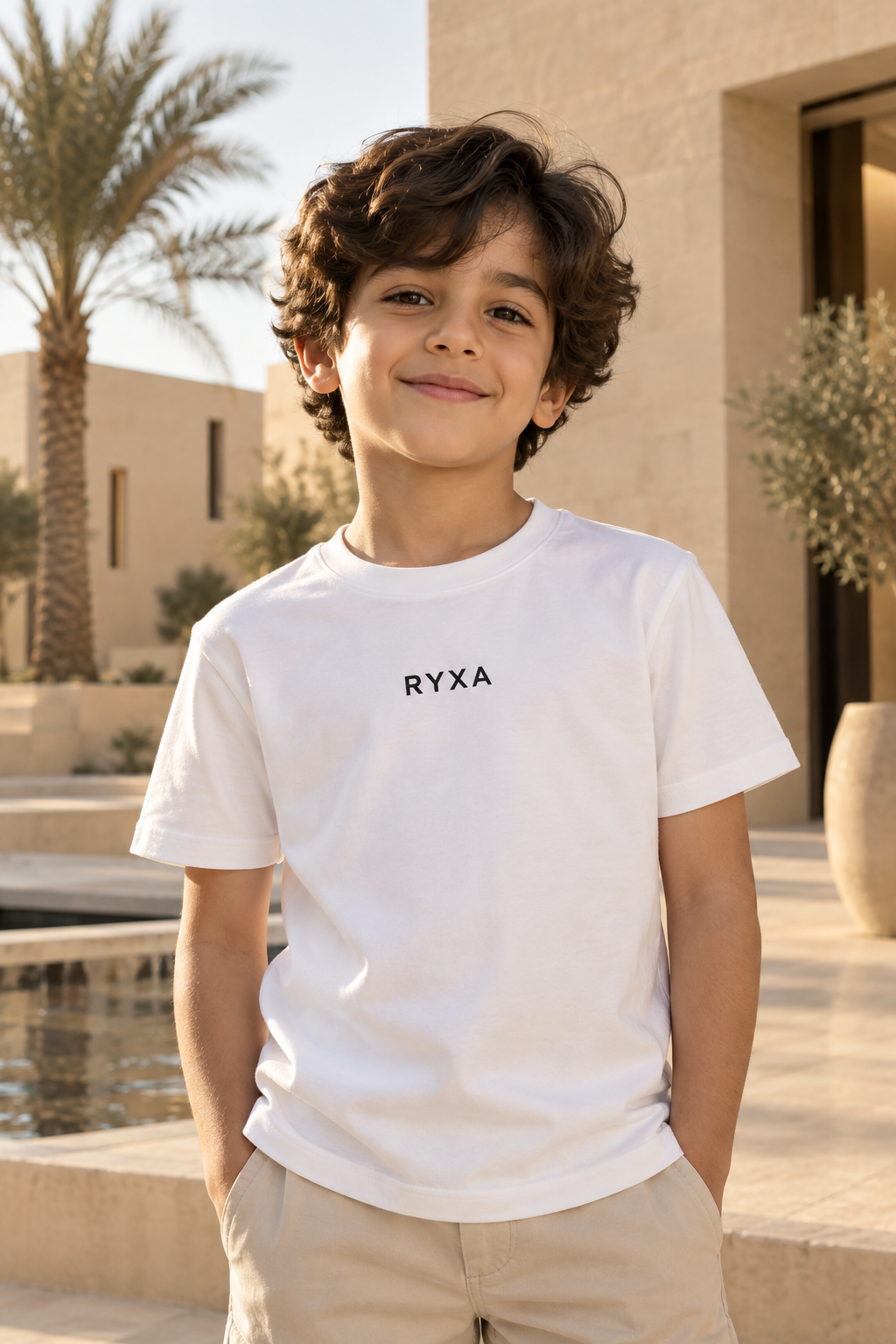 طفل يرتدي تيشيرت RYXA